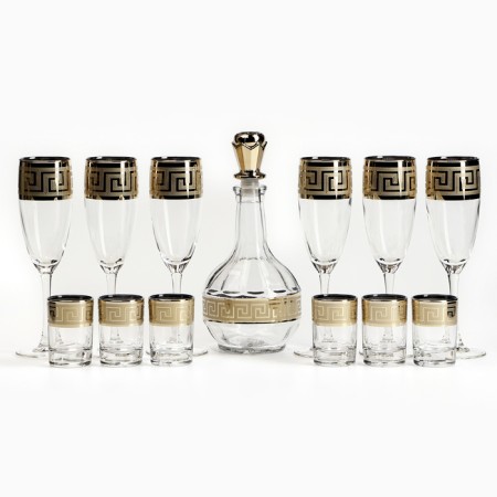 Mini-bar "Greece" Bar Stande, Capherine, 6 glasses, 6 piles-2