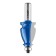 Clester's grore bison 28714-44.5, curly No. 3, shank d = 12 mm, 44.5 x 28 mm