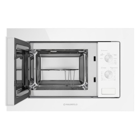 Built -in microwave oven Maunfeld MBMO.20.2PGW, 800 W, 20 l, 9 modes, white-1