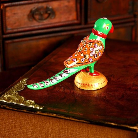 Souvenir "Parrot" aluminum 7.5x3x5 cm-2