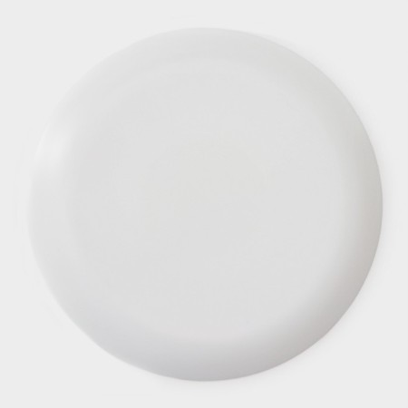 A set of dining plates Luminarc diwali, d = 27 cm, glass ceramic, 6 pcs, white color-4