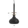 Lamp "Clint" 1x40W E27 Black bronze 20x20x38 (138) cm