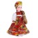 Doll "Vasilina Khokhloma", 45 cm, mix