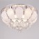 Economic Service chandelier with PDU 5034/6 6HE27, 40W chrome 50x50x24 cm
