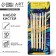 Drawing brush, set of protein round, 10 pcs. No. 1.2,3,4,5,6,7,8,9,10 Van Gogh