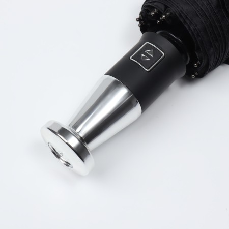 Automatic umbrella "Night", 3 additions, 10 spokes, r = 51 cm, black color-10