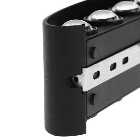 Facade lamp "Semosfer", FSD-066, 10 watts, 3000k, 5 rays, IP65, 220 V, plastic, black. 10084-8