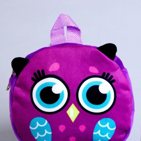 Baby backpack "Wise owl", 18x18 cm-2