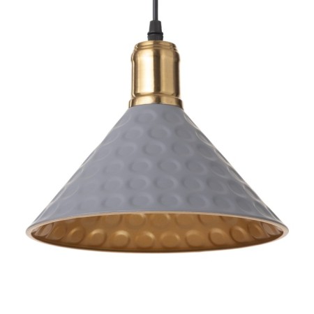 Bayerlux lamp "Cheka" E27 40W Gray-gold 24x24x17-117 cm-1