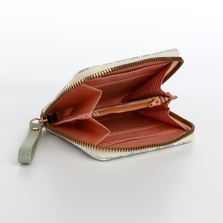 Women's wallet with lightning, white color-4