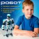 Attic robot, radio control, voice control, light, sound, with a battery