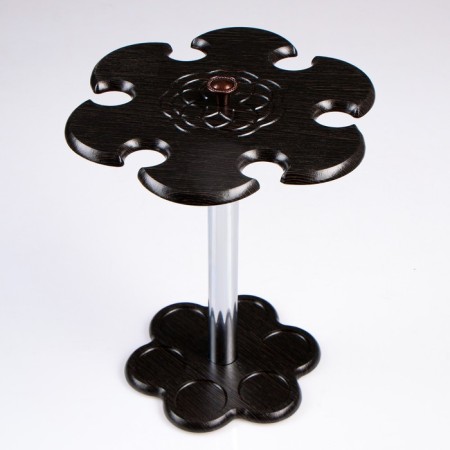 Mini-bar "Golden net flowers" Bar stand, 6 fuherok/ 6 stacks-4