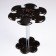 Mini-bar "Golden net flowers" Bar stand, 6 fuherok/ 6 stacks