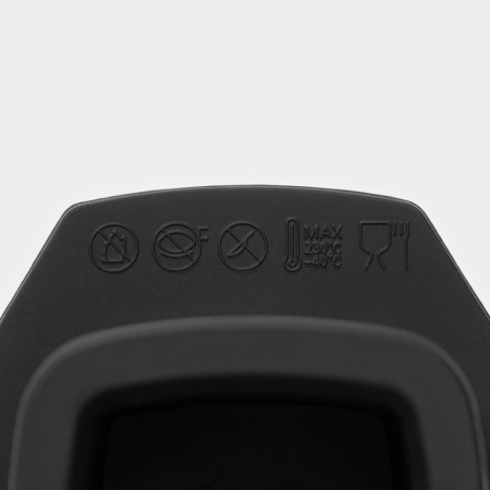 Form for the ice “Square”, silicone, 21.5 × 9.5 × 5 cm, 3 cells (5.2x4.8 cm), black color is black-5