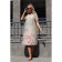 Women's dress, size 48, beige color