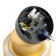 Wall lamp Feron HL3670, IP20, GX53, 12 W, 110x70x138.5 mm, Color gold