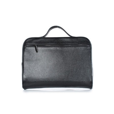 Business folder, genuine leather, 340x260x60 cm, black-2