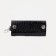 Key of buttons, length 12 cm, 7 carabiners, black color