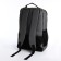 Male backpack on lightning, 3 external pockets, a USB connector, a suitcase mount, color gray color