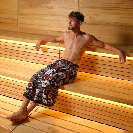 A towel for the Bath "Praise" Male Kilt 80x150 cm, 100 % HL, waffle leaf