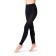 Women's Legins Minimi Pantacollant Cotone, 160 Den, size 4, Nero color
