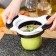 Vegetable engine for fruit slicing Magistro Vegan Pro, 18.5 × 12 × 4 cm, black and white color