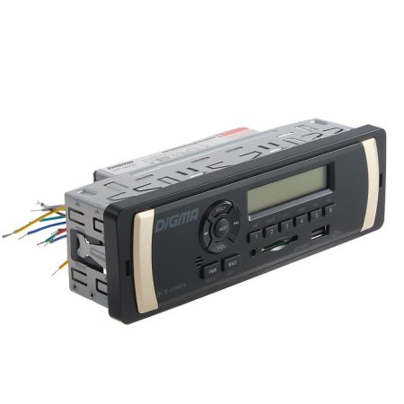 DIGMA DCR-110B24, 24 V car radio-2