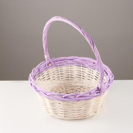 A set of baskets, 3 pcs, 36 × 14 × 39 cm, 32 × 12 × 34 cm, 27 × 11 × 29 cm, willow-2