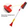 Climart CA-WB-05 snow brush, telescopic with a rotary head, 76-112 cm