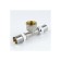 Aquasfera-Press tee 8011-04, 26 mm x 1/2 "x 26 mm, internal thread, brass