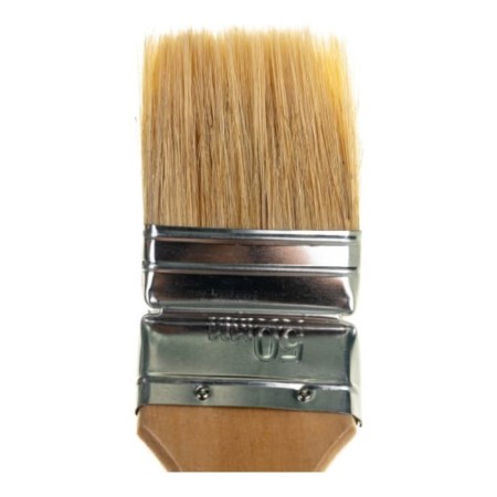 Radiator angular bison 01041-050, natural stubble, wooden handle, 50mm-3