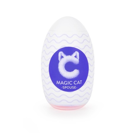 Masturbator Magic Cat SPUSE EGG Vagina, reusable, in a container, TPE, bodily-1