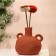 Vase for flowers decorative "Adriatic" Terracotta color 20 x 23 x 12 cm