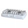 Gas tile Darina LN GM 521 01 W, 1900 watts, 2 burners, white