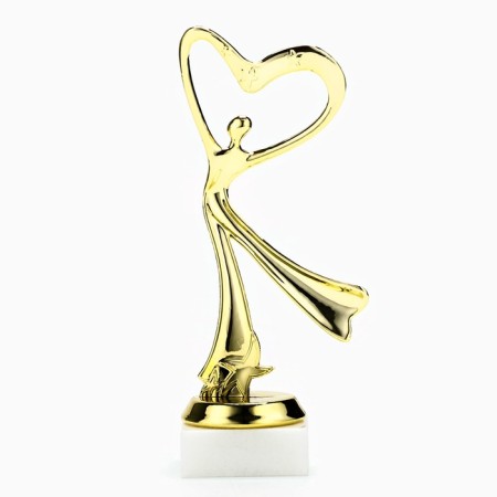 Cup "Girl in flight", award figure, stand stone, 18 x 8 x 5 cm-4