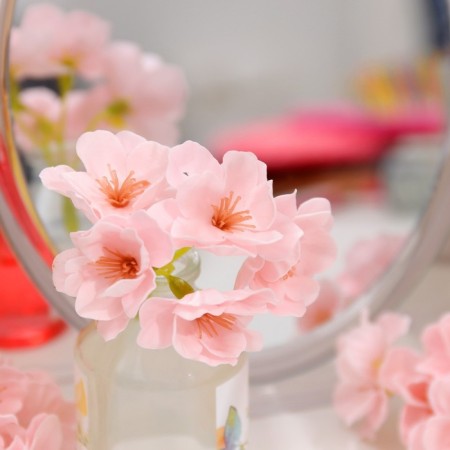 Soap flower sakura, pink-2