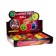Ball, light, transparent, elastic band, 6.5 cm, mix colors