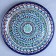 Largan Rishtan ceramics "Patterns", 36 cm, blue
