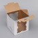 Confectionery packaging, "butterfly" 2 windows, 26 x 26 x 28 cm