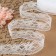 Capricon lace, 35 mm × 10 ± 1 m, white color