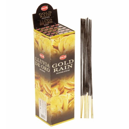 Incense "hem" 8 sticks coal golden rain-3
