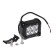 Fog lights 6 LED, IP67, 18 W, 6000 K, 12-24 V, directed light