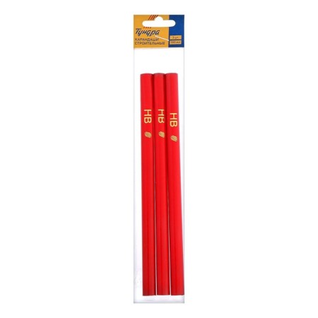 Pencils building tundra, 180 mm, 3 pcs.-5