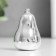 Souvenir Ceramics "Pear" silver 3.4x3.4x5.5 cm