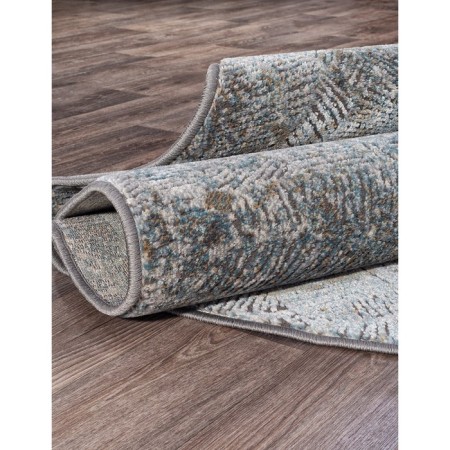 Oval Merinos Serenity carpet, size 80x140 cm, Gray color-2