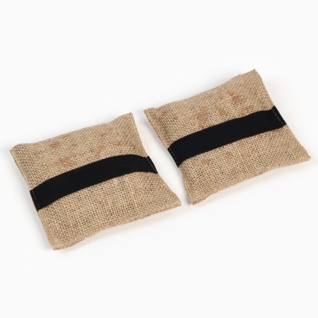 A set of jute washcloths with soap 2 pcs "Coffee and citruses"-3