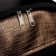 Bag - animal transport, semicircular, artificial leather, 40 x 20 x 27 cm, brown