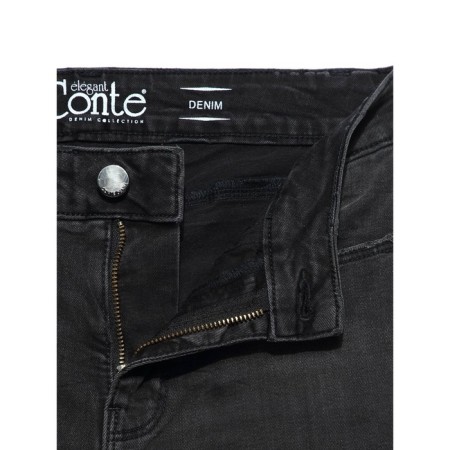 Women's jeans modeling Conte Elegant Skinny, size XL, color Washed Black-8