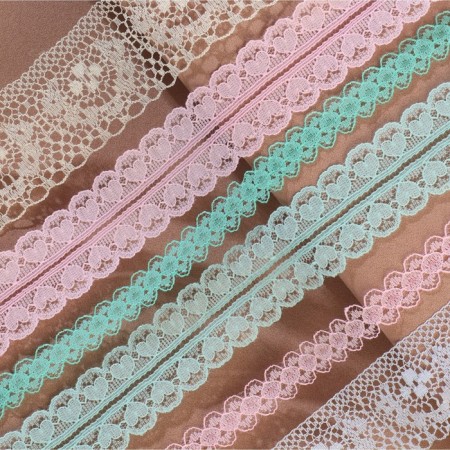 Capricon lace, 15 mm × 10 ± 1 m, green color-2