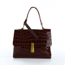 Bag-mixer on the valve, long belt, brown color